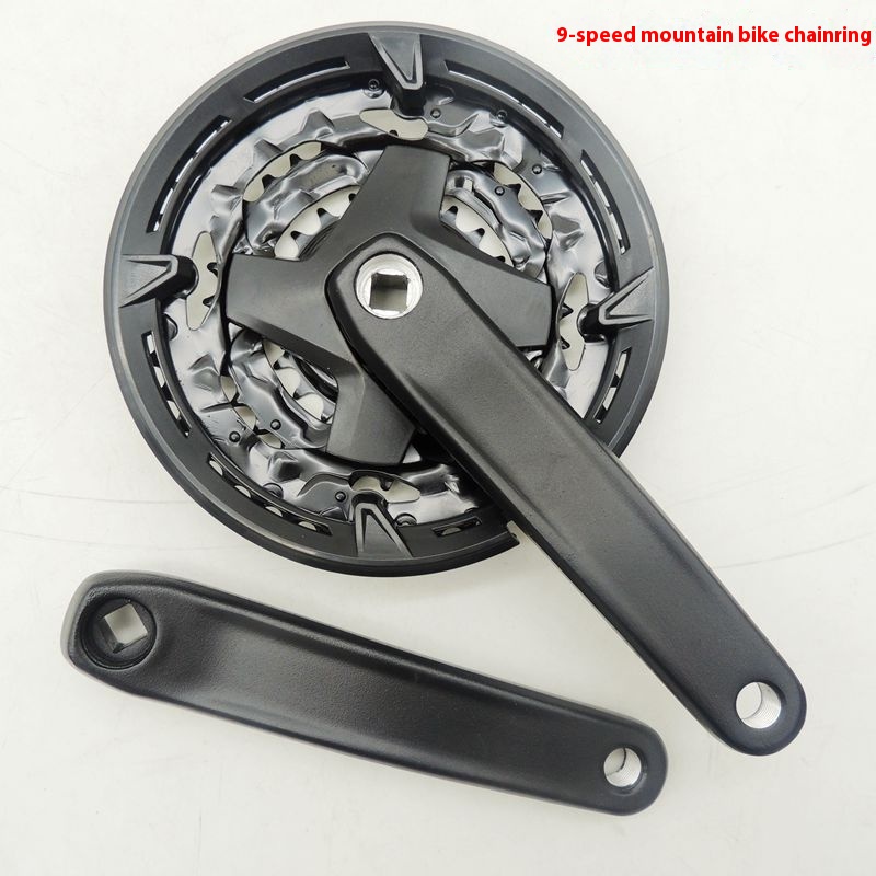 Bicycle Aluminum Alloy Variable Speed Tooth Plate Crank 423222 Tooth Plate 170mm Square Hole