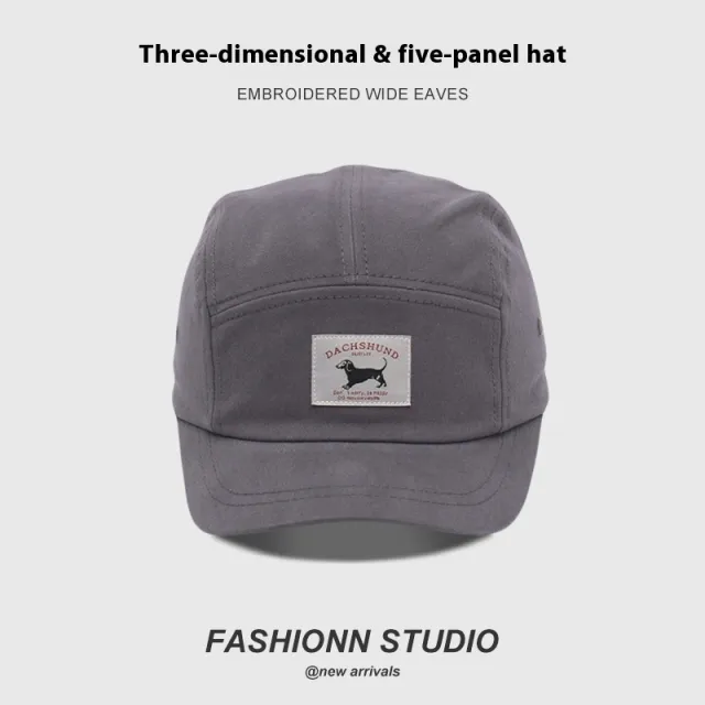 Stereo Simple Casual All match Special Baseball Cap Gray - Shop at LoveMi