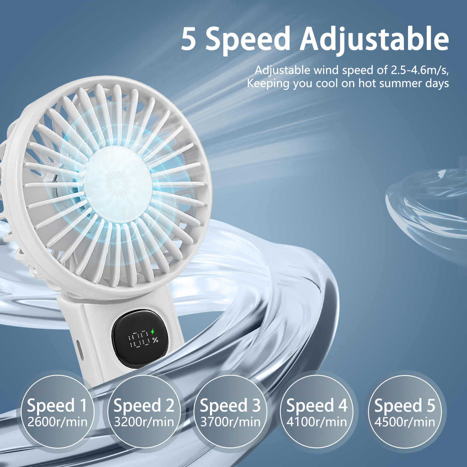 Portable Handheld Fashion Personality Little Fan