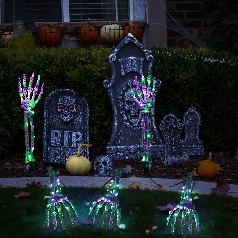 Halloween Outdoor Ground Lamp Solar Courtyard Ambience