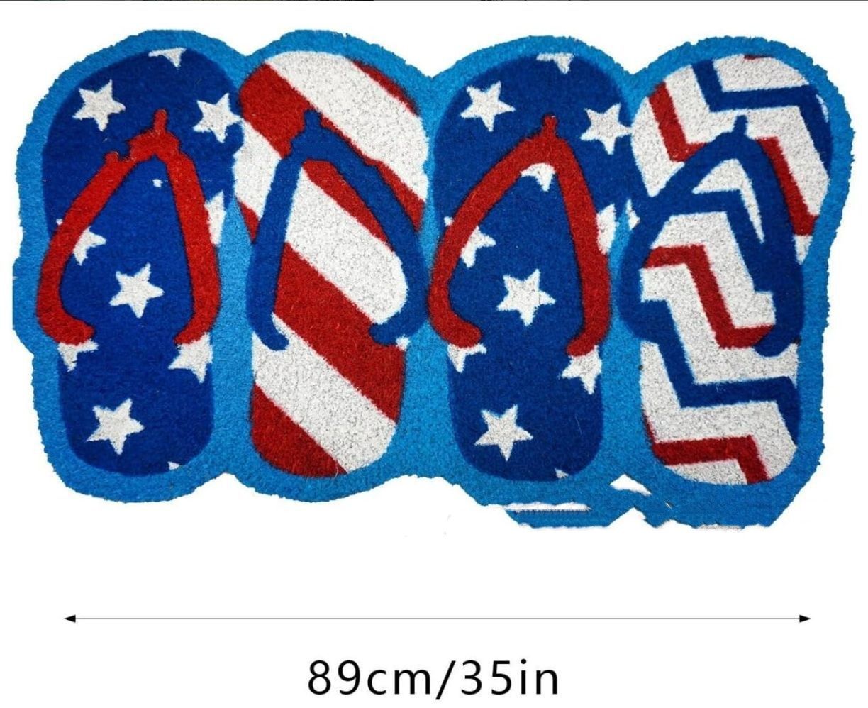 Title 4, Independence Day Home Decoration Floor Mat Foyer