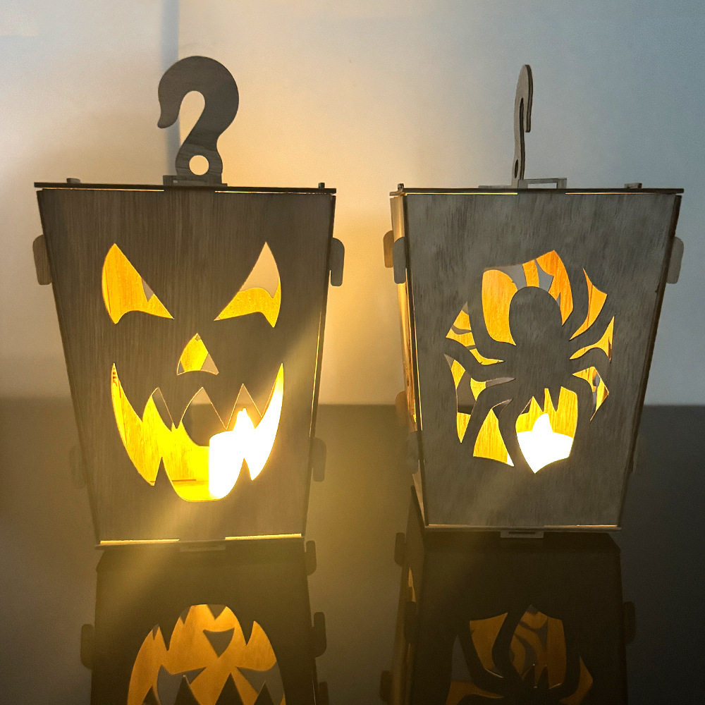 Title 5, Wooden Lantern Site Decoration Props