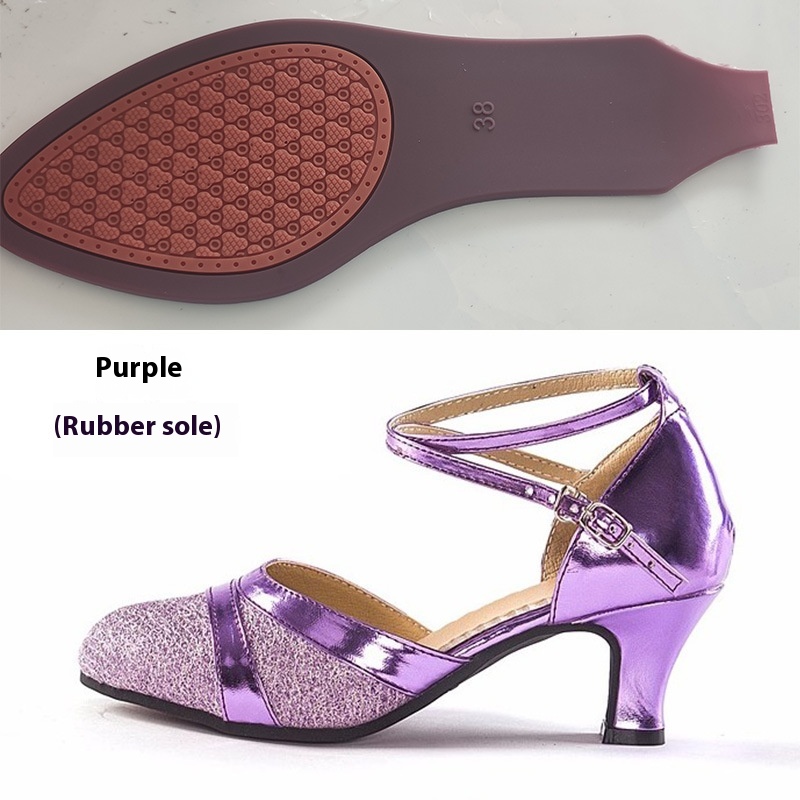 Purple Full Rubber Sole