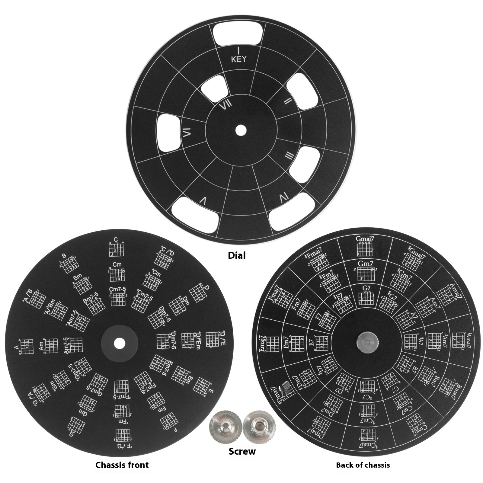 Title 23, Tablica do muzyki gitarowej, diagramy akordów i...