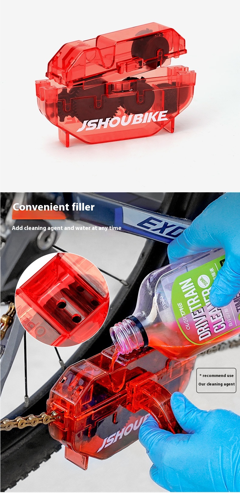 Title 5, Bicycle Chain Cleaner Chain Maintenance Cleanin...