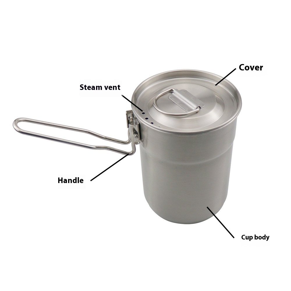 Title 3, Outdoors Convenient 304 Stainless Steel Coffee Cup