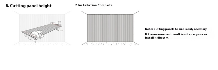 Title 5, Polyester Fiber Ahşap Şerit Akustik Panel Duvar...