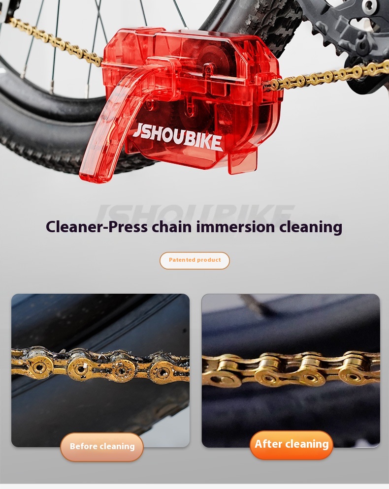 Title 1, Bicycle Chain Cleaner Chain Maintenance Cleanin...