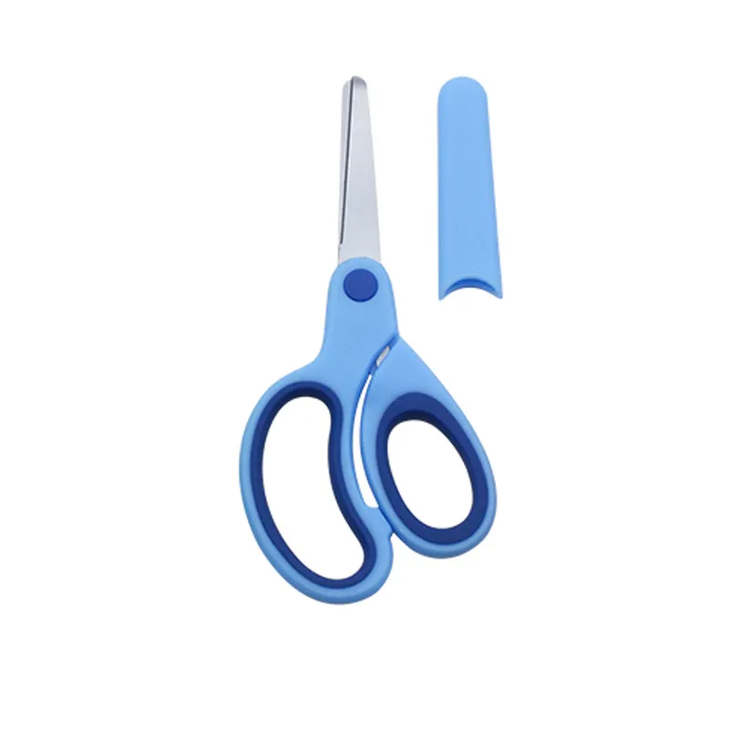 Stainless Steel Manual Sleeve Round Head Safety Scissors - Left Hand Scissors Bulk