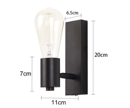 Black Wall Lamp