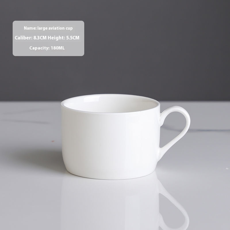Pure White Large Single Cup