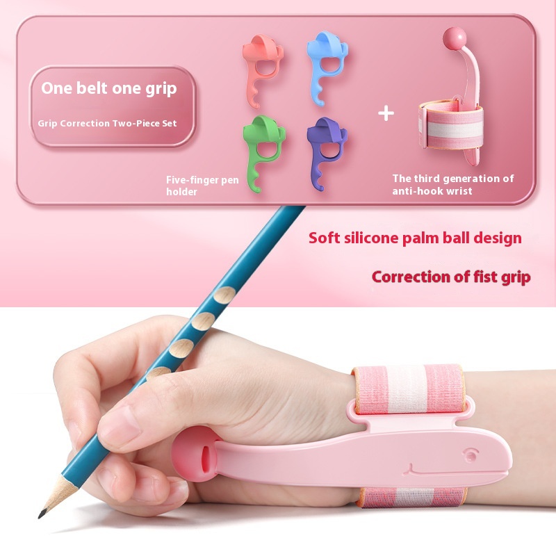 Pink 1 Pencil Grip