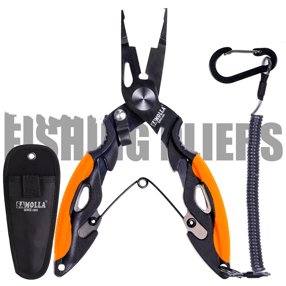 Title 5, Mini Fishing Pliers Stainless Steel Plated Tita...