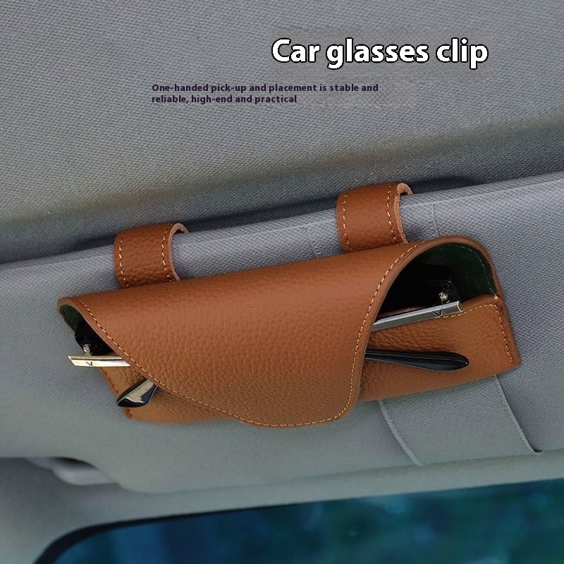 Title 1, Car Glasses Clip Car Glasses Case