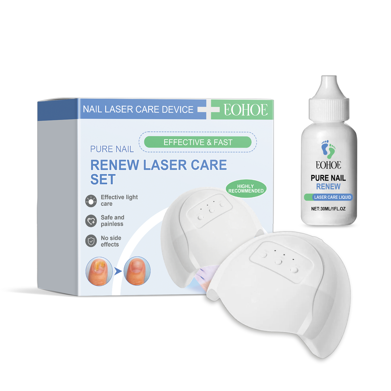 Laser treatment kit