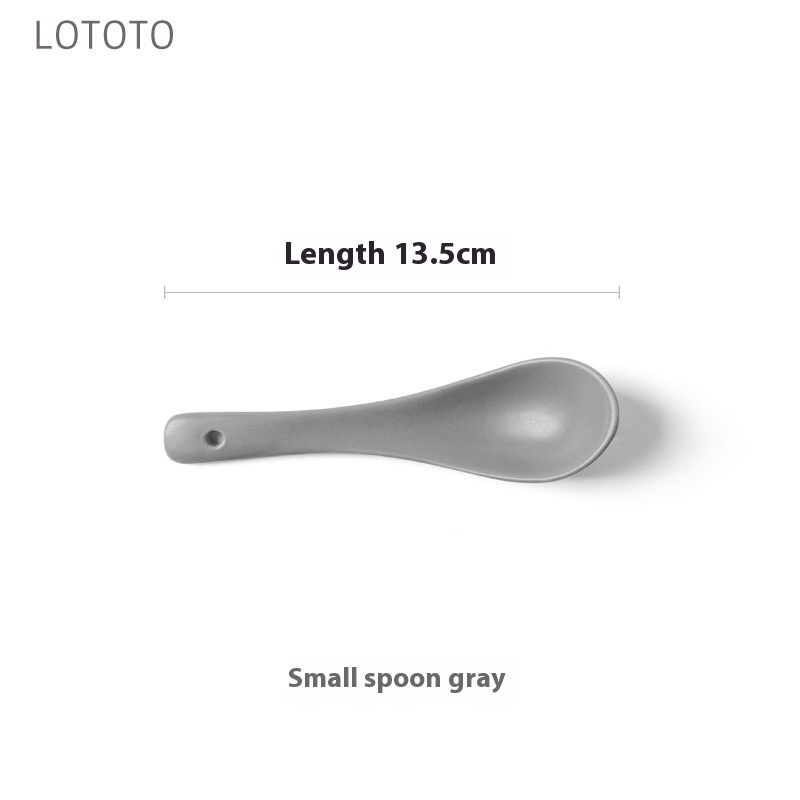Buck Small Spoon Gray