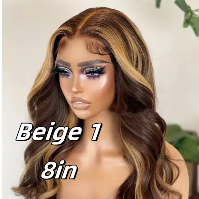 Foreign Trade Cross border European And American Fashion Hot Front Lace Big Wave Curly Wig Beige - Shop at LoveMi