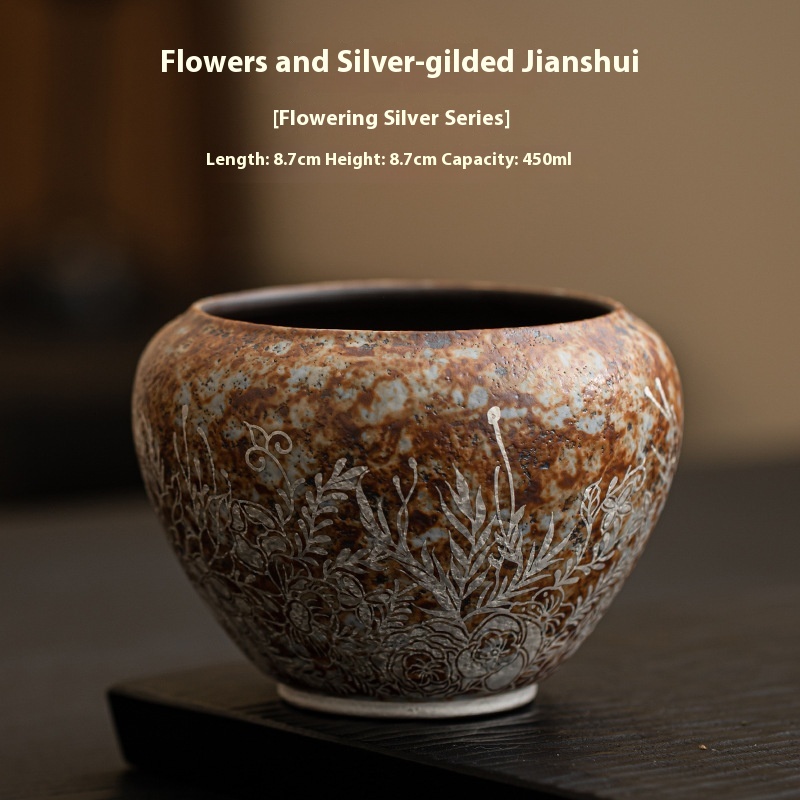 Flowers Silver Gilded Jianshui