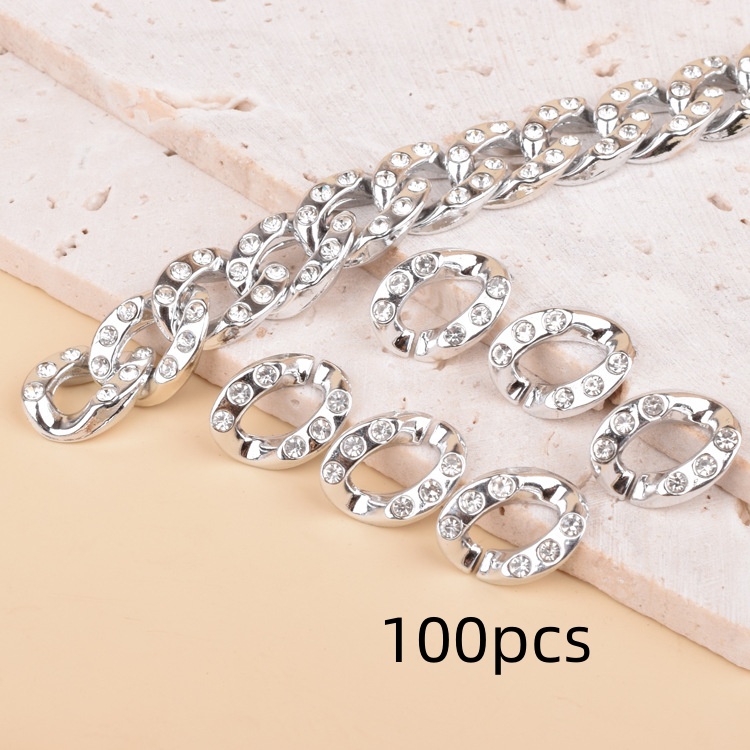 Silver 100pcs