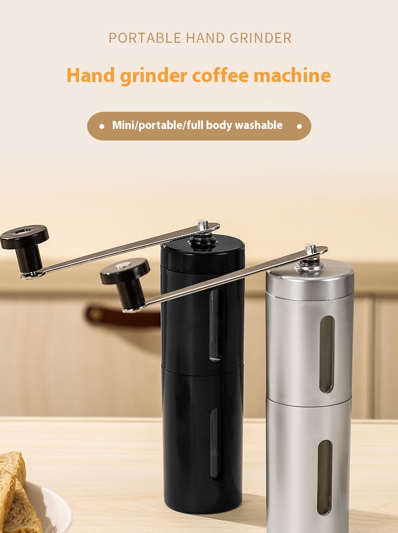 Title 1, Household Portable Hand Crank Coffee Bean Grinder