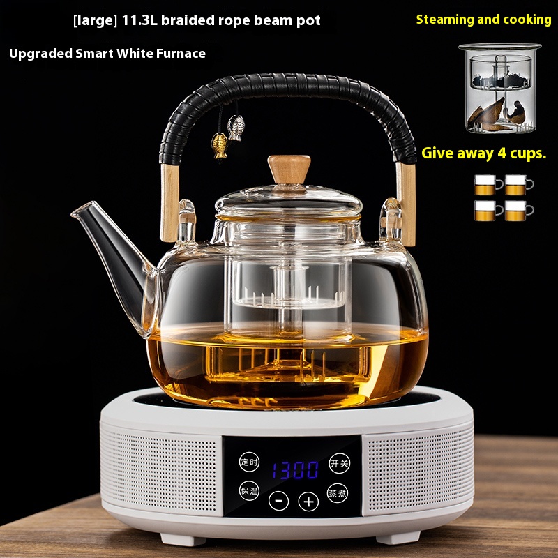 Rope Pot White Furnace 1.3L