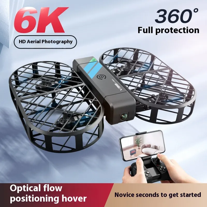 V38 Foldable UAV Mesh Fully Surrounded by Drone