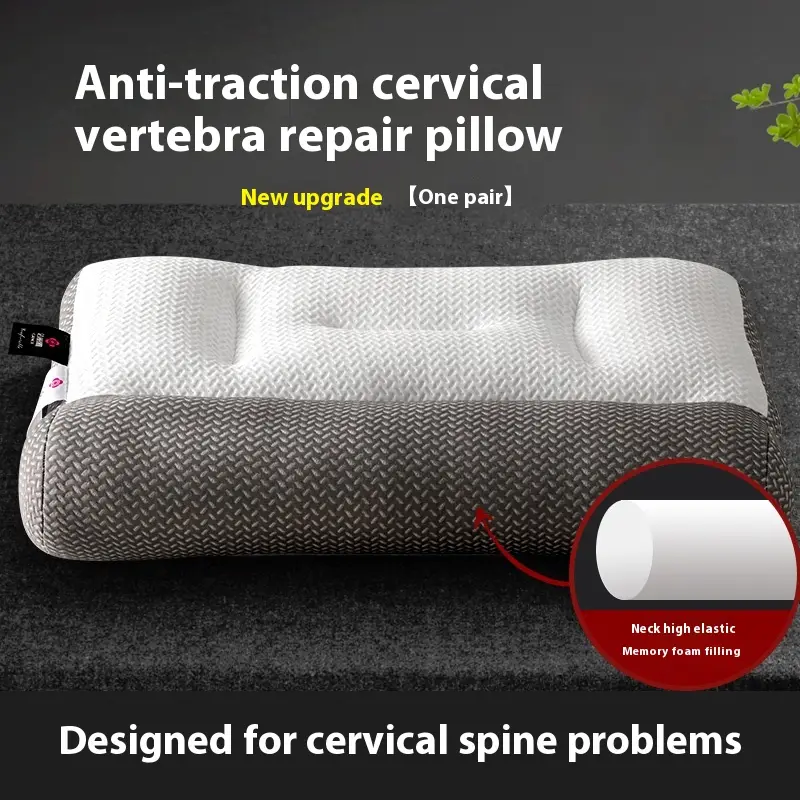 Bow Traction Pillow Partition Neck Protection