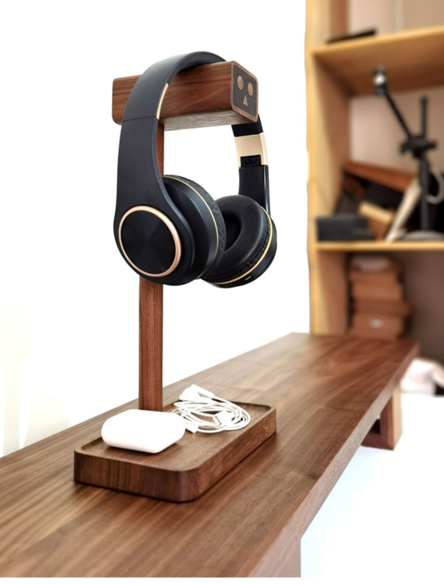 Title 5, Solid Wood Creative Black Walnut E-sports Head ...