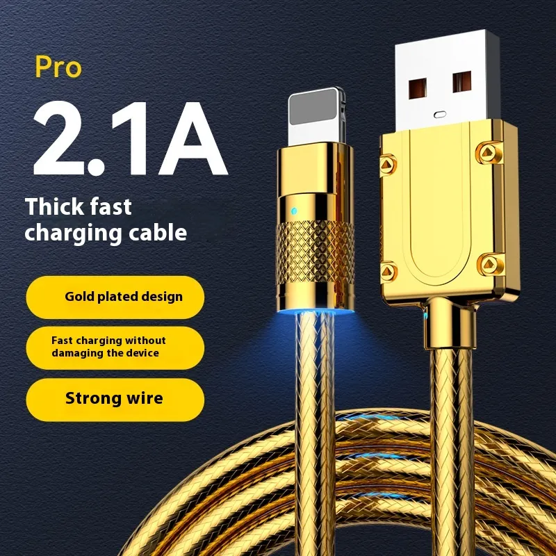 120W Lightning Fast Charge Line Car Pure Copper Core