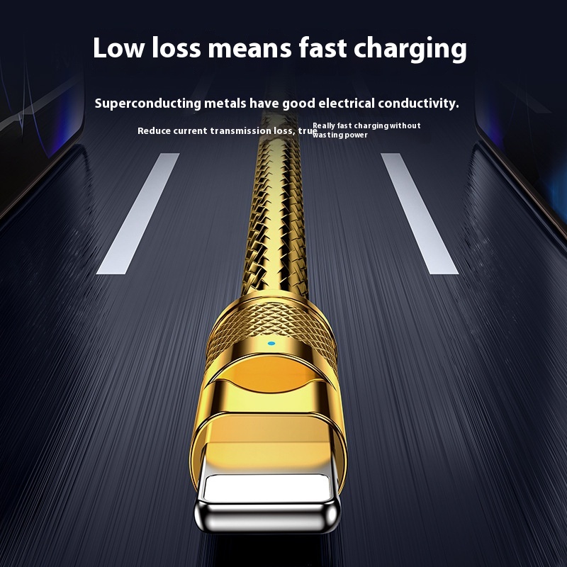 120W Lightning Fast Charge Line Car Pure Copper Core
