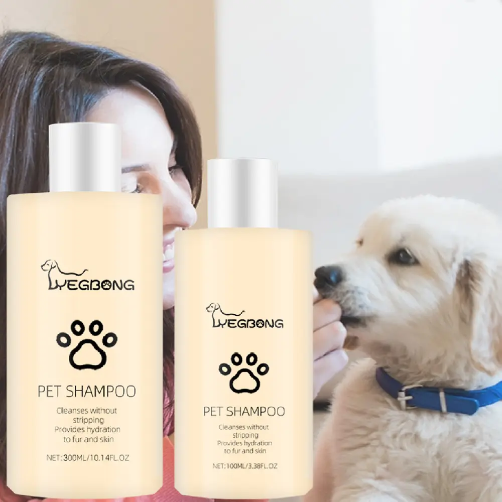 Mild Pet Shampoo for Cats and Dogs Gentle Cleaning