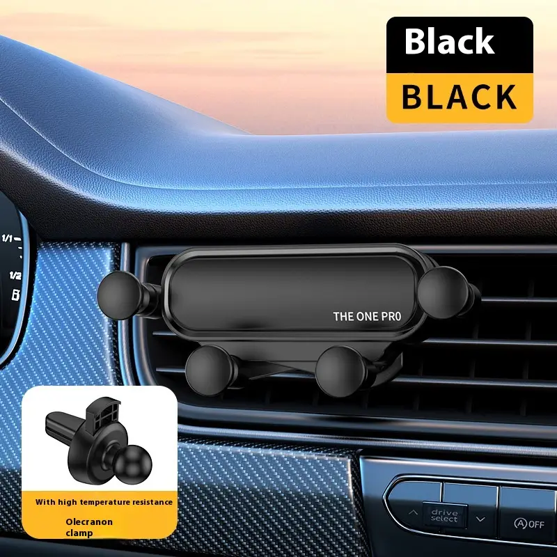 New Car Gravity Induction Support Frame Car Phone Holder Bracket Olecranon Clip