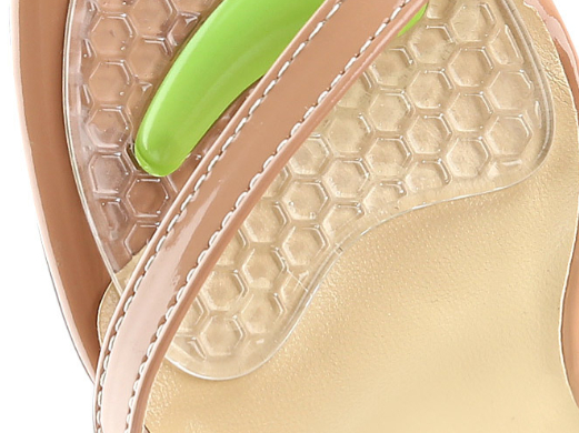 Title 1, Honeycomb Forefoot Pad High Heels Sandals Anti-...