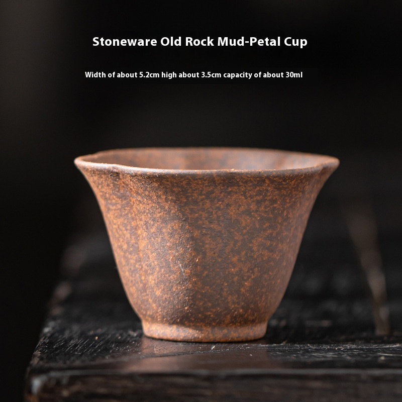 Title 7, Stoneware Master Cup Vintage Handmade Ceramic D...