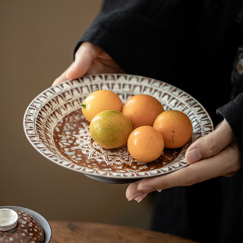 Title 2, Dunhuang Wanfo Pot Tray Ceramic Tea Set