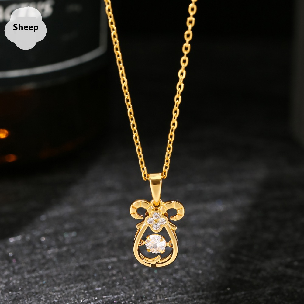 Sheep 18K Gold Plating