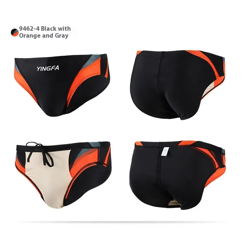 Yingfa Swimming Trunks Children Training Toddler Children Teens Competition Briefs Professional Resistance