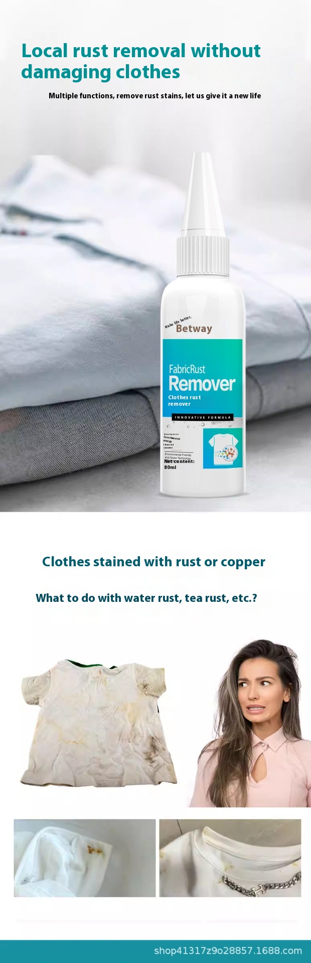 Title 1, Clothing Rust Removing Cleanser Does Not Hurt C...