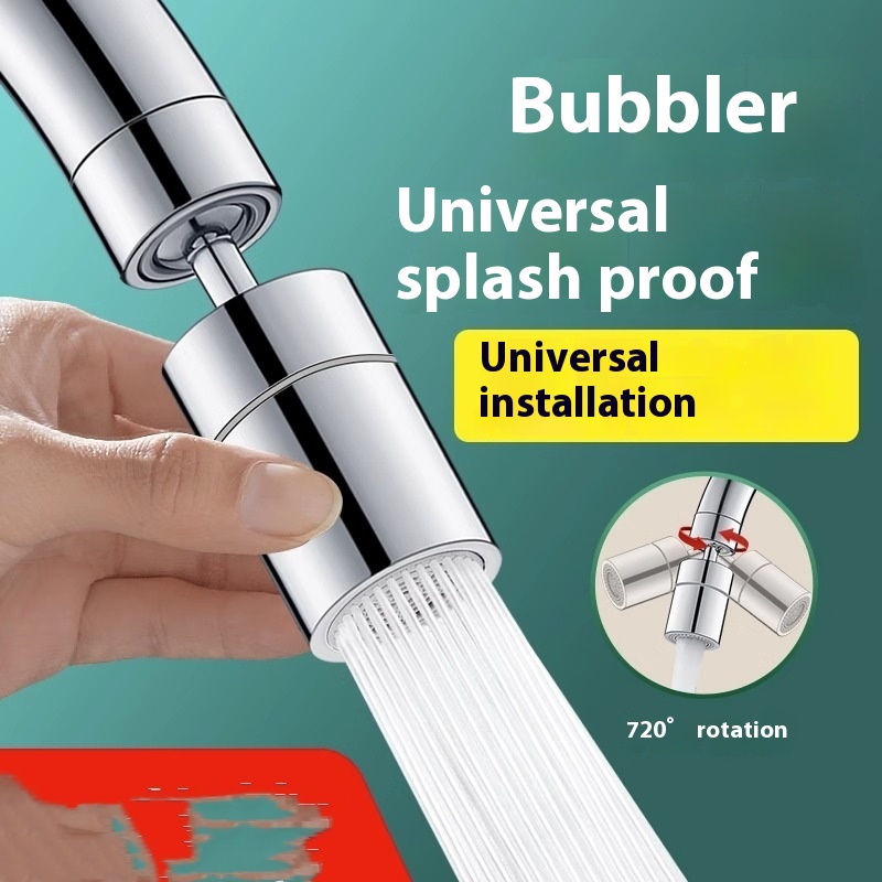 Title 2, Kitchen Washbasin Faucet Universal Splash-proof...