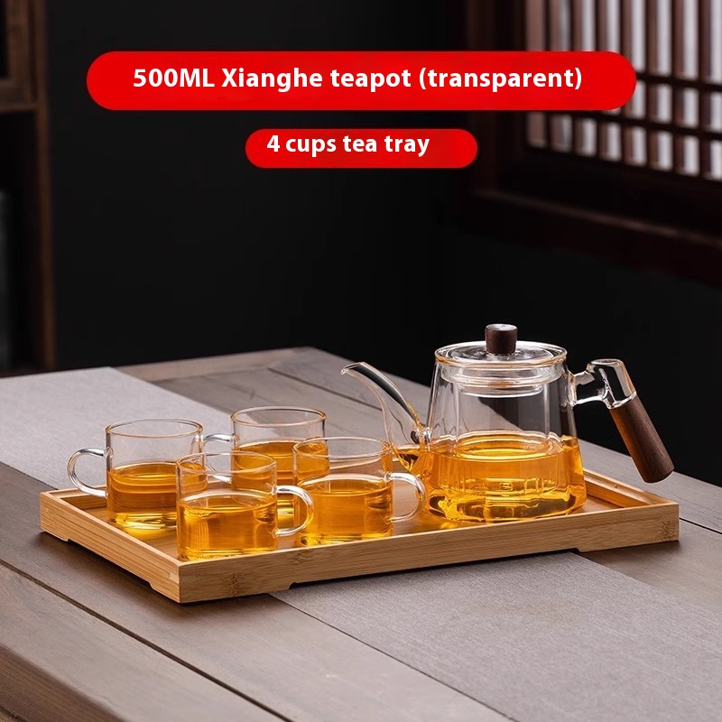 Pot Transparent 500 4 Cup Tray