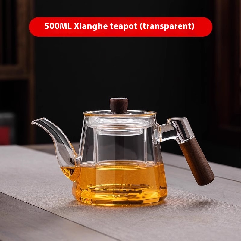 Title 3, Glass Teapot Thick And High Temperature Resista...