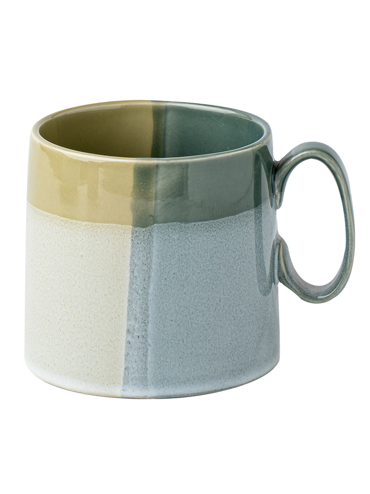 Title 6, Contrast Color Mug Household Ceramic Cup 600ml