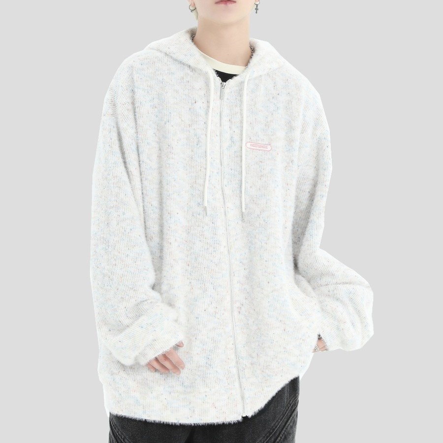 Men's And Women's Loose Zip Coat