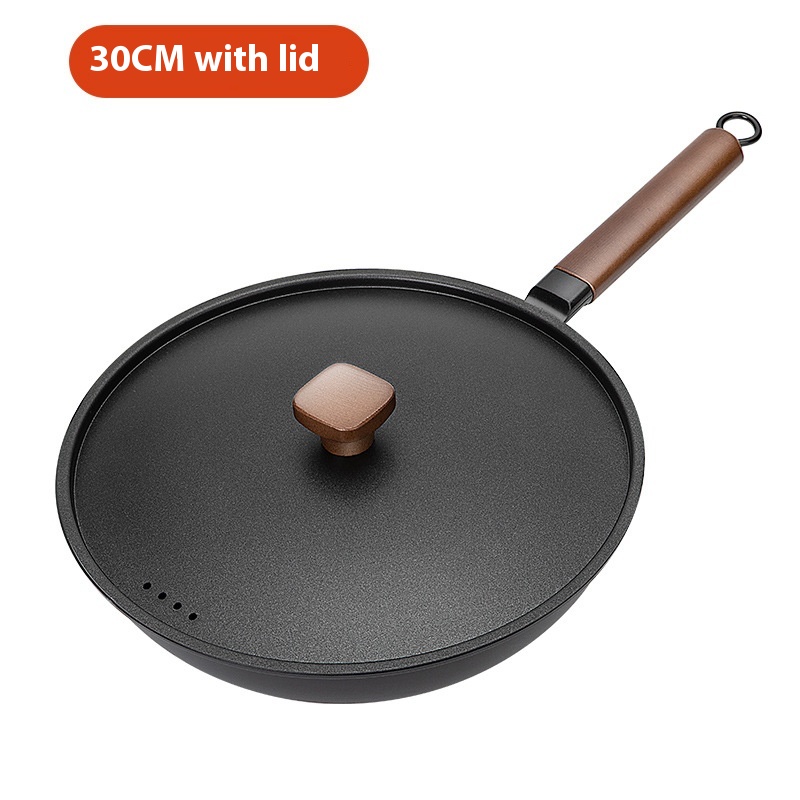 30cm Wok With Lid