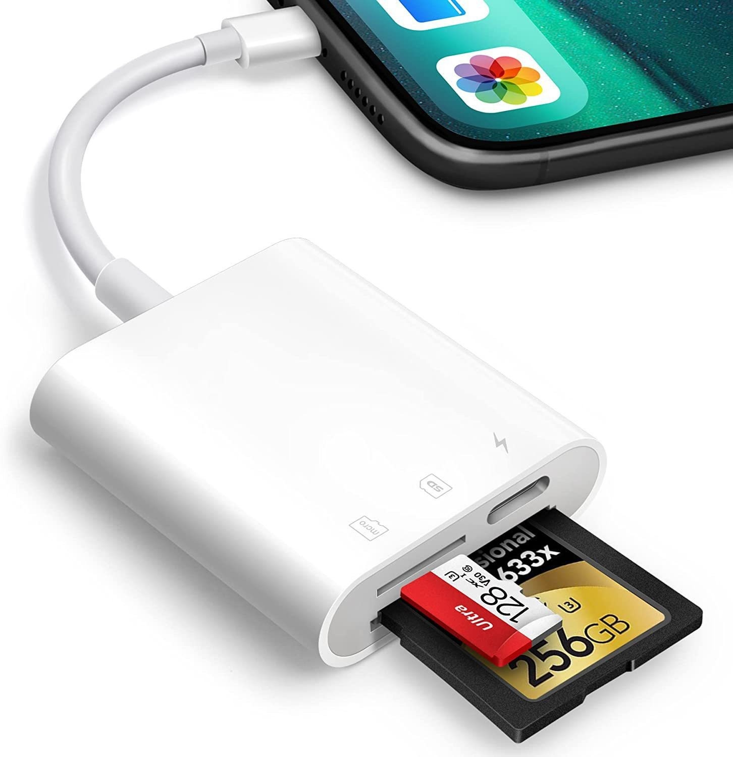 Apple dual port card reader