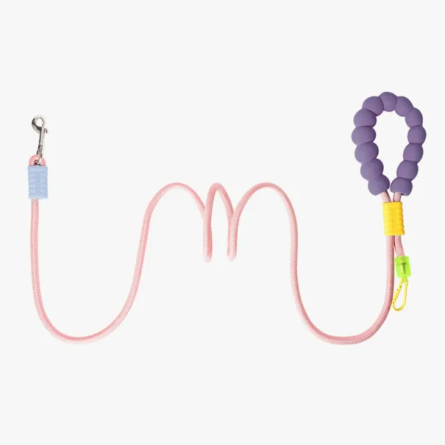 Dog Hand Holding Rope Crossbody Cloud Bubble Cotton Grip Pink - Shop at LoveMi