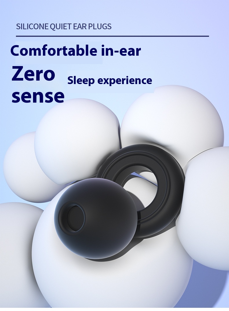 Title 5, Silicone Earplugs Special For Sleep Do Not Hurt...