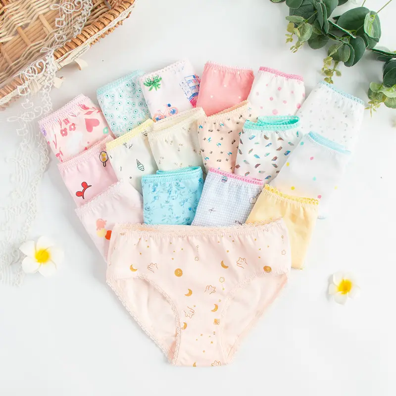 Spot Direct Sales Supply Cotton Briefs