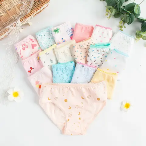 Spot Direct Sales Supply Cotton Briefs