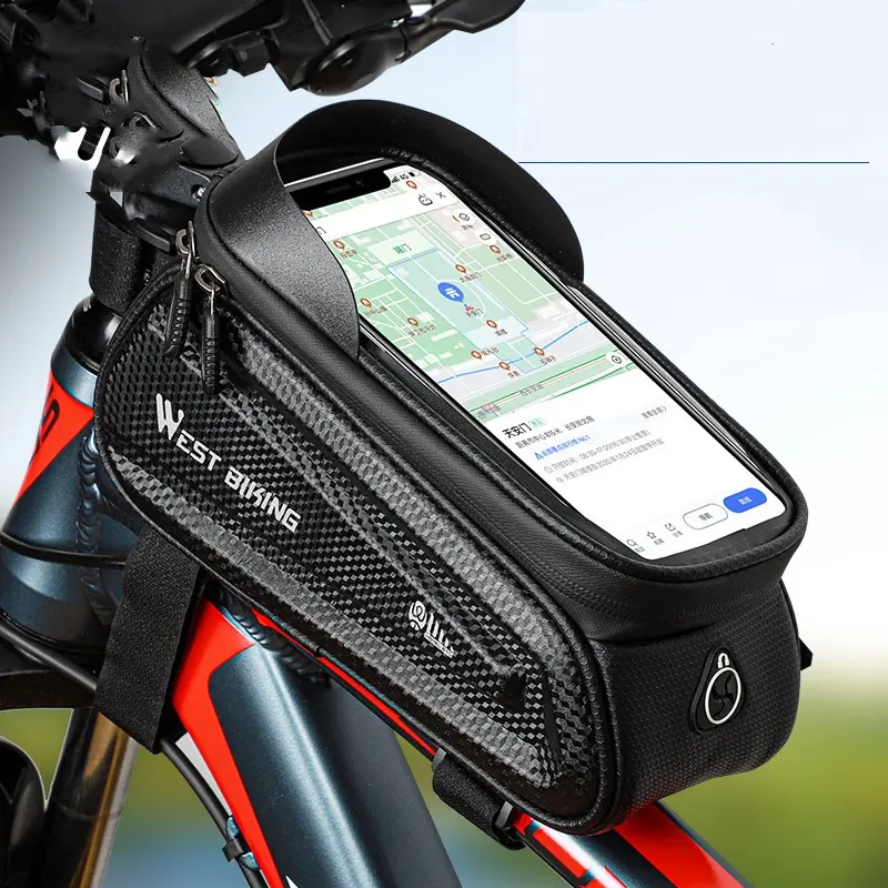 Bicycle Mobile Phone Touch Screen Upper Saddle